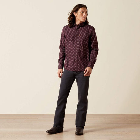 camisa ariat hombre cuerpo completo