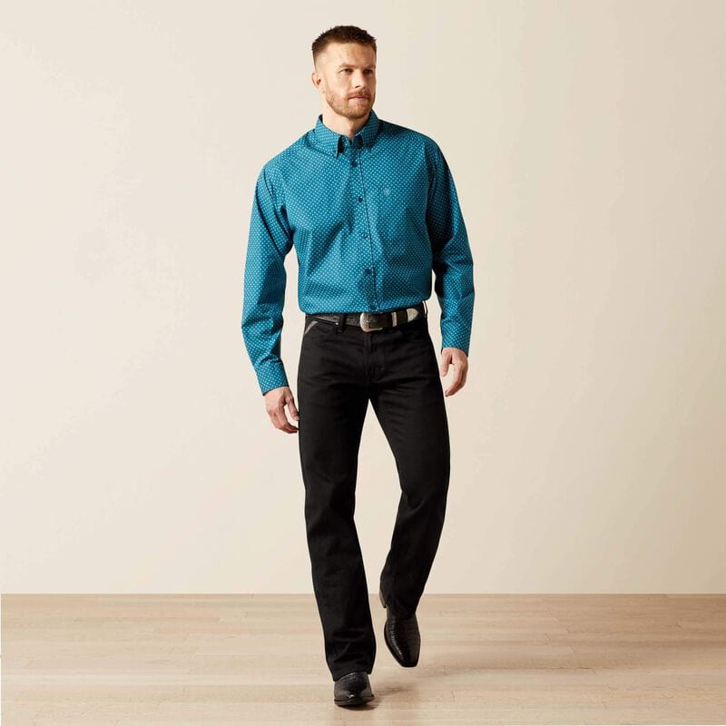 camisa ariat hombre cuerpo completo