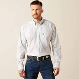 camisa ariat hombre frente