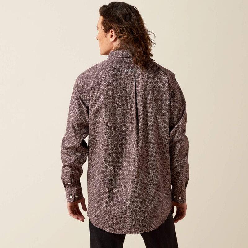 camisa ariat hombre espalda