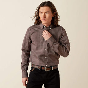 camisa ariat hombre frente