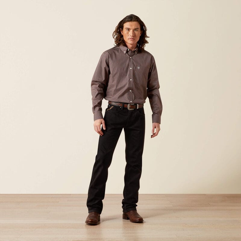 camisa ariat hombre cuerpo completo