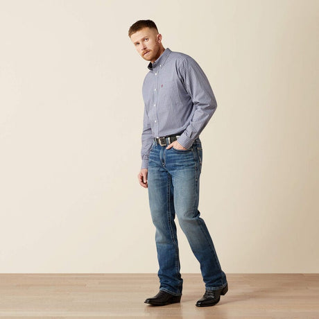 camisa ariat hombre cuerpo completo