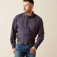 camisa ariat hombre frente