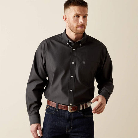 camisa ariat hombre frente