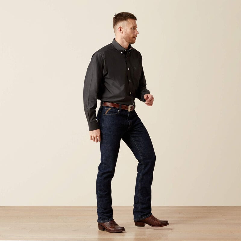 camisa ariat hombre cuerpo completo