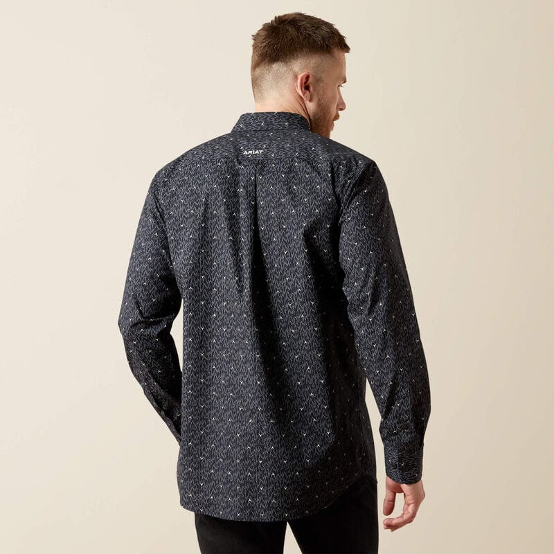 camisa ariat hombre espalda