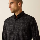Camisa Ariat Micah Modern Negra