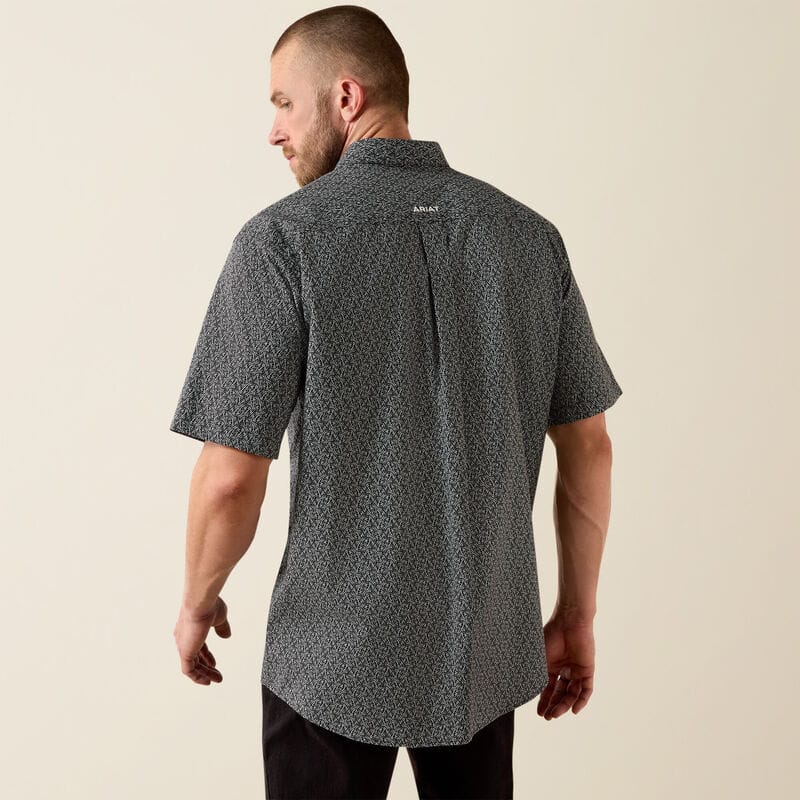 Camisa Ariat Tru Vine Negra