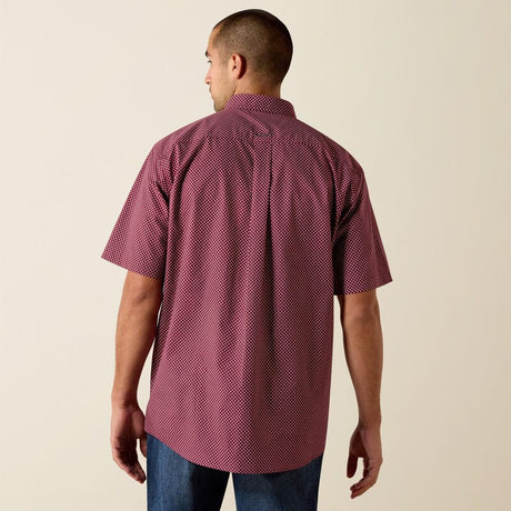 Camisa Ariat Casual Series Geo Roja