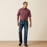 Camisa Ariat Casual Series Geo Roja