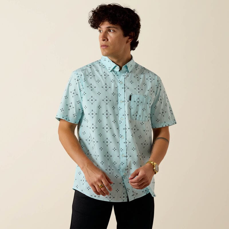Camisa Ariat Marlow Azul