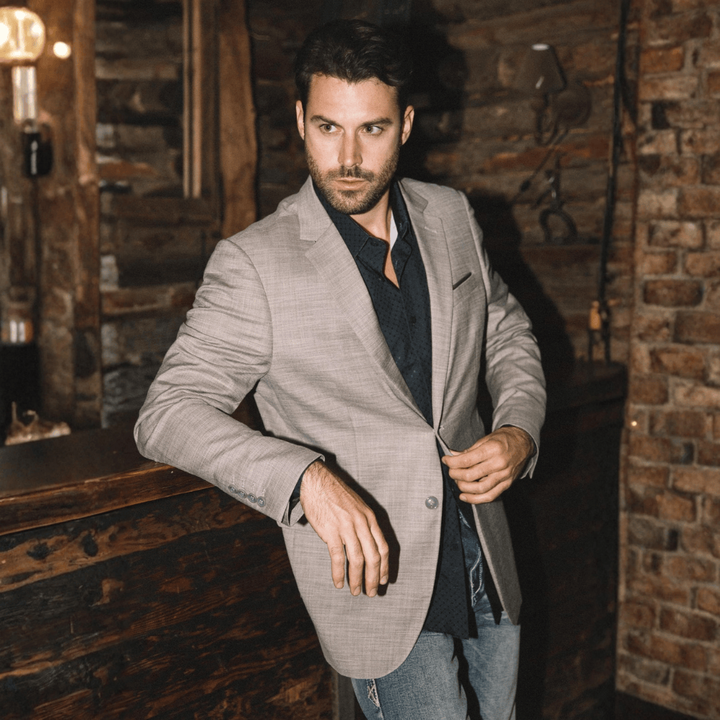 Saco Platini Modern Fit Khaki