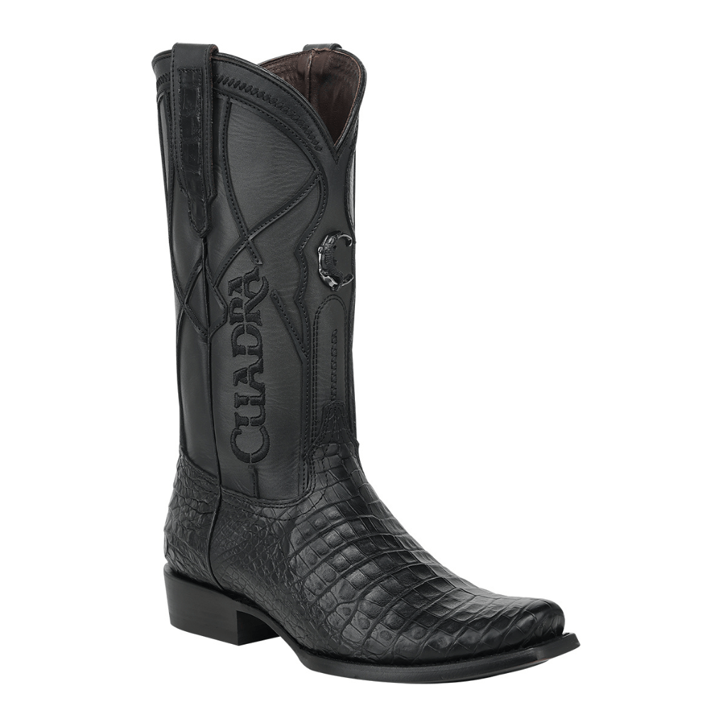 Bota Cuadra Black Caiman Belly