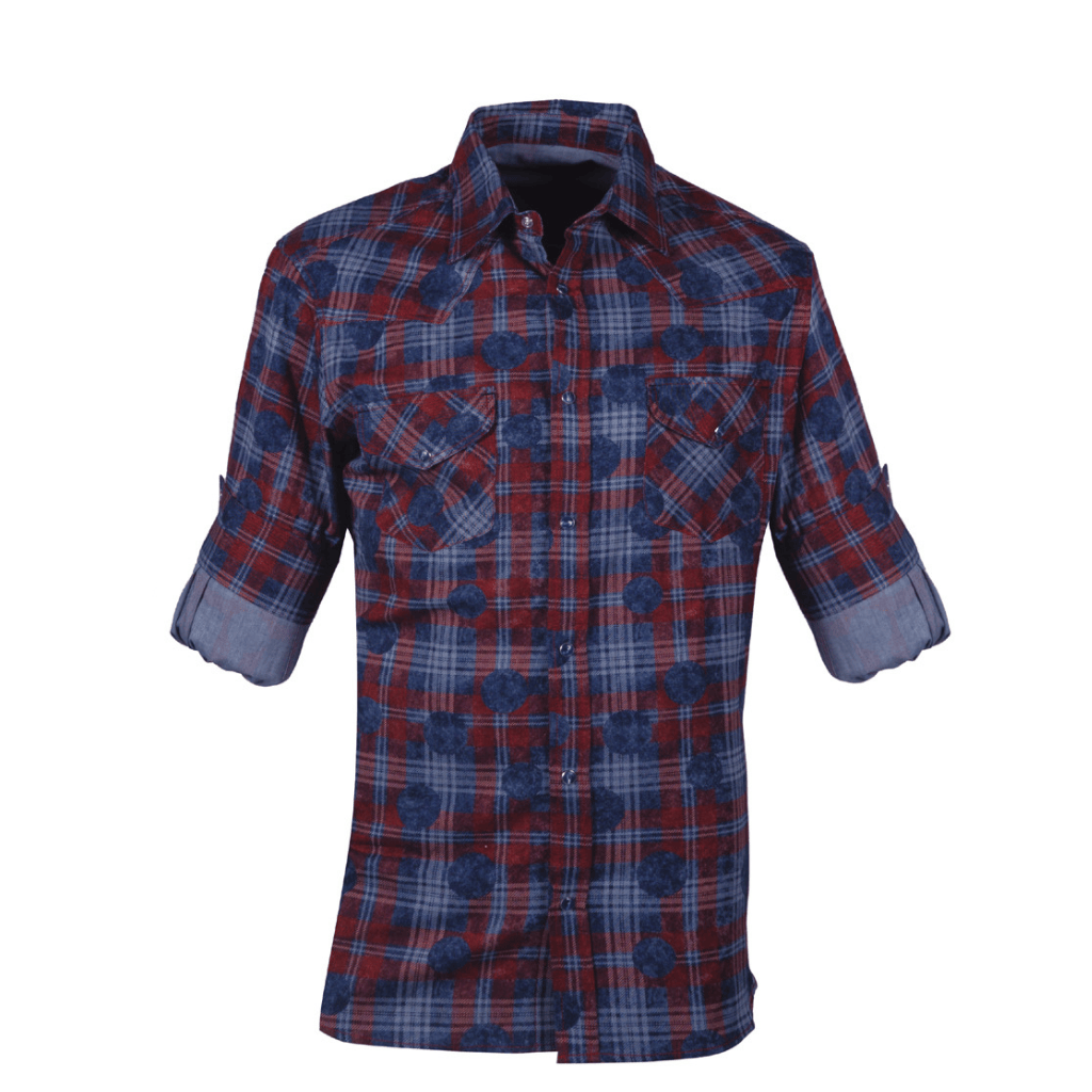 Camisa Cuadra Rustic Plaid Print