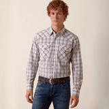 Camisa Ariat Wesley Blanca