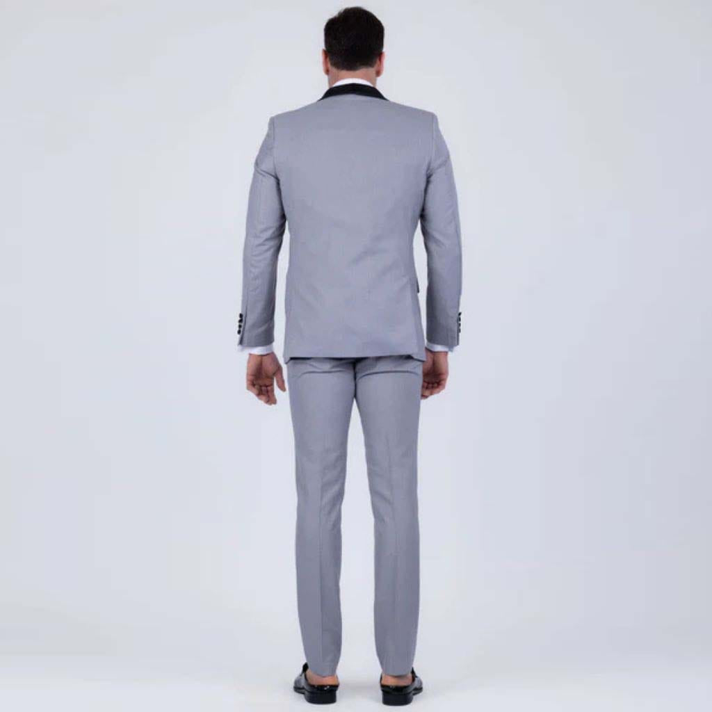 Traje Barabas Vadim Tuxedo Habor Mist Negro