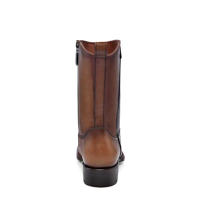 Bota Vaquera Cuadra Senda Dorada Castaño
