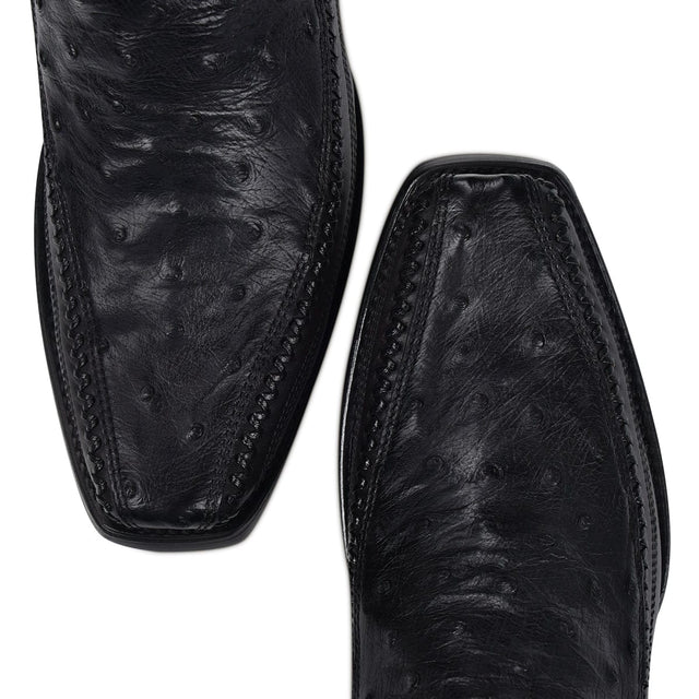 Bota Vaquera Cuadra Senda Dorada Negro