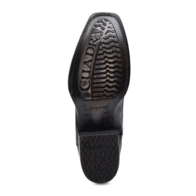 Bota Vaquera Cuadra Senda Dorada Negro