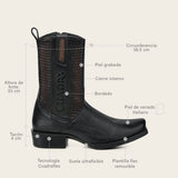 Bota Cuadra Sombra Indómita