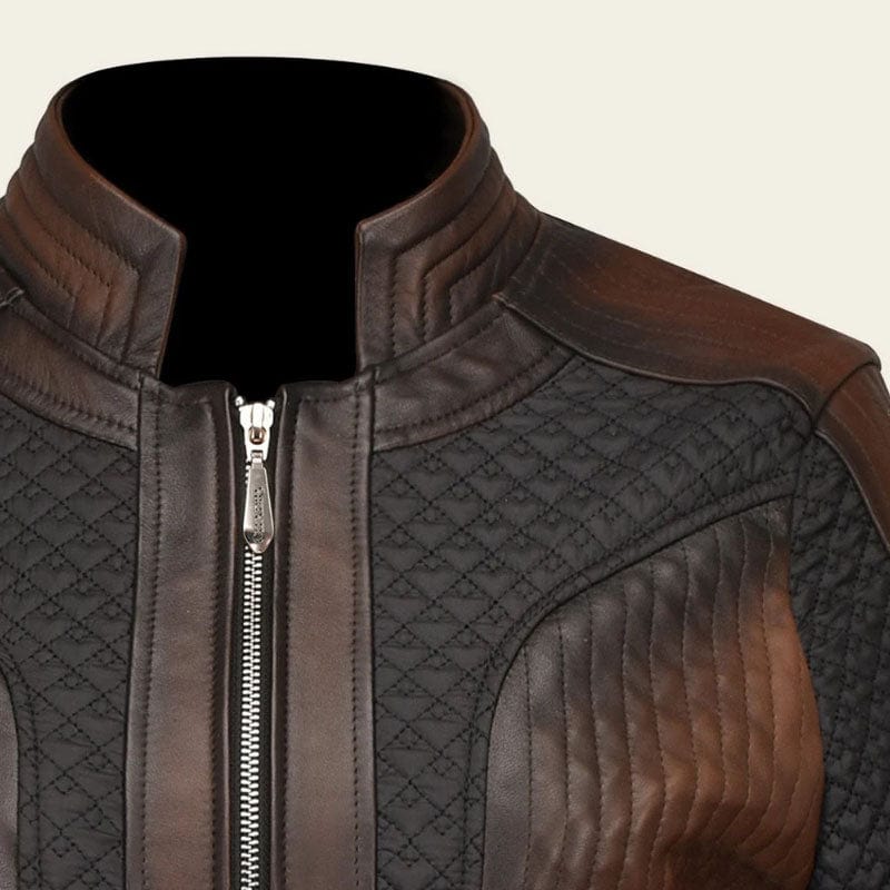Chamarra Cuadra M329COC Chocolate
