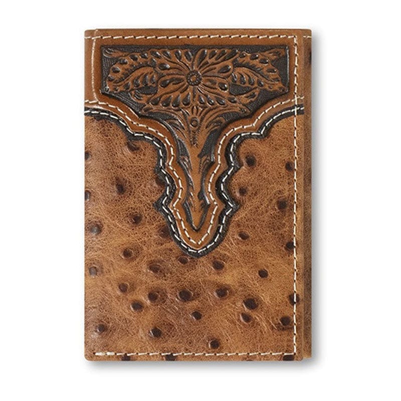 Fashion billetera trifold hombre