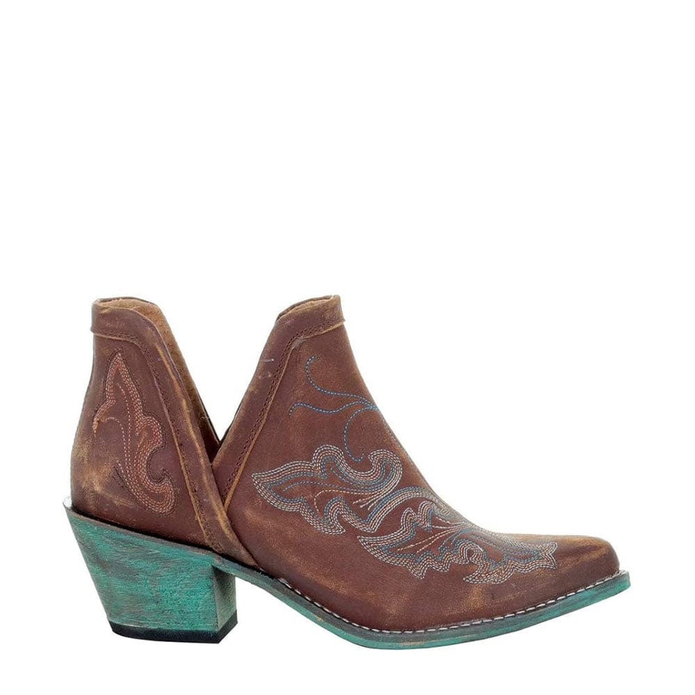 Botin Vaquero Cognac Embroidery