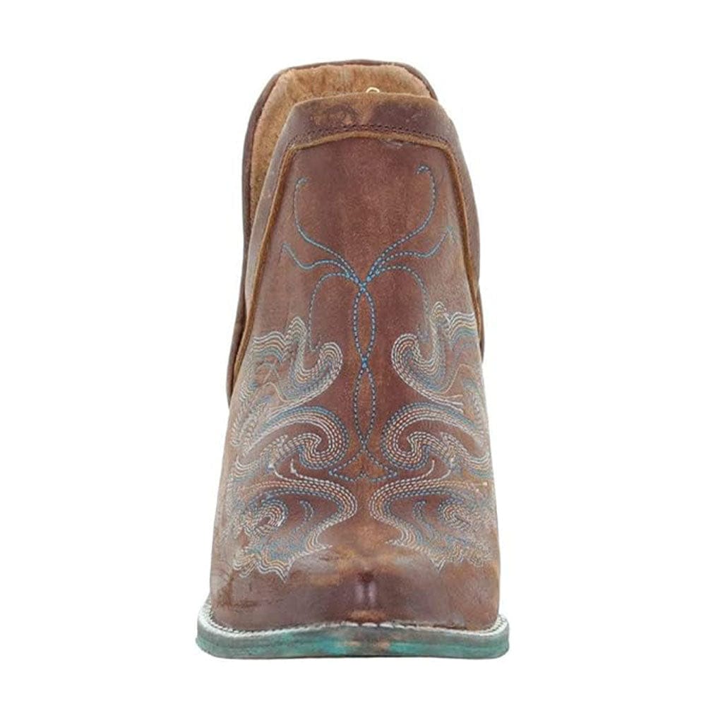 Botin Vaquero Cognac Embroidery