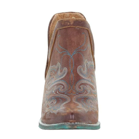 Botin Vaquero Cognac Embroidery