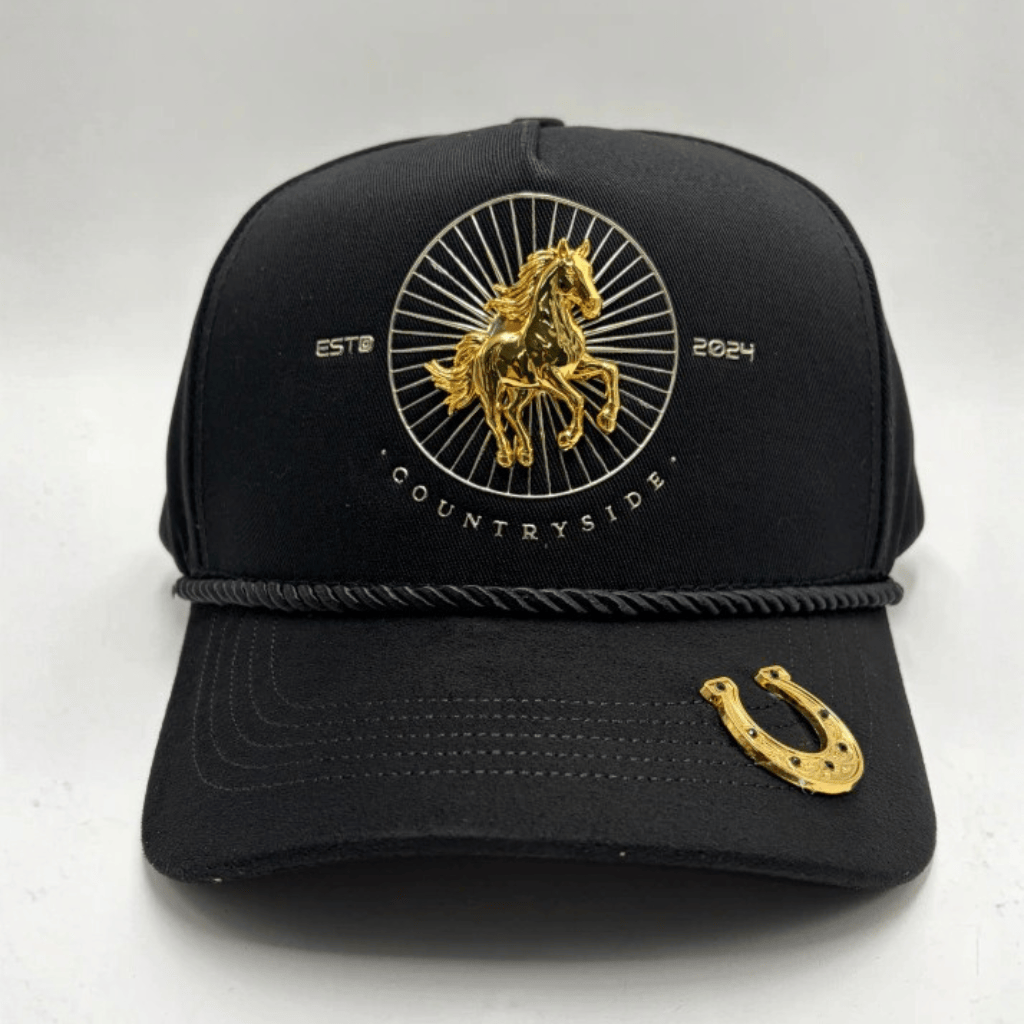 Gorra King Ranch Country Side Black