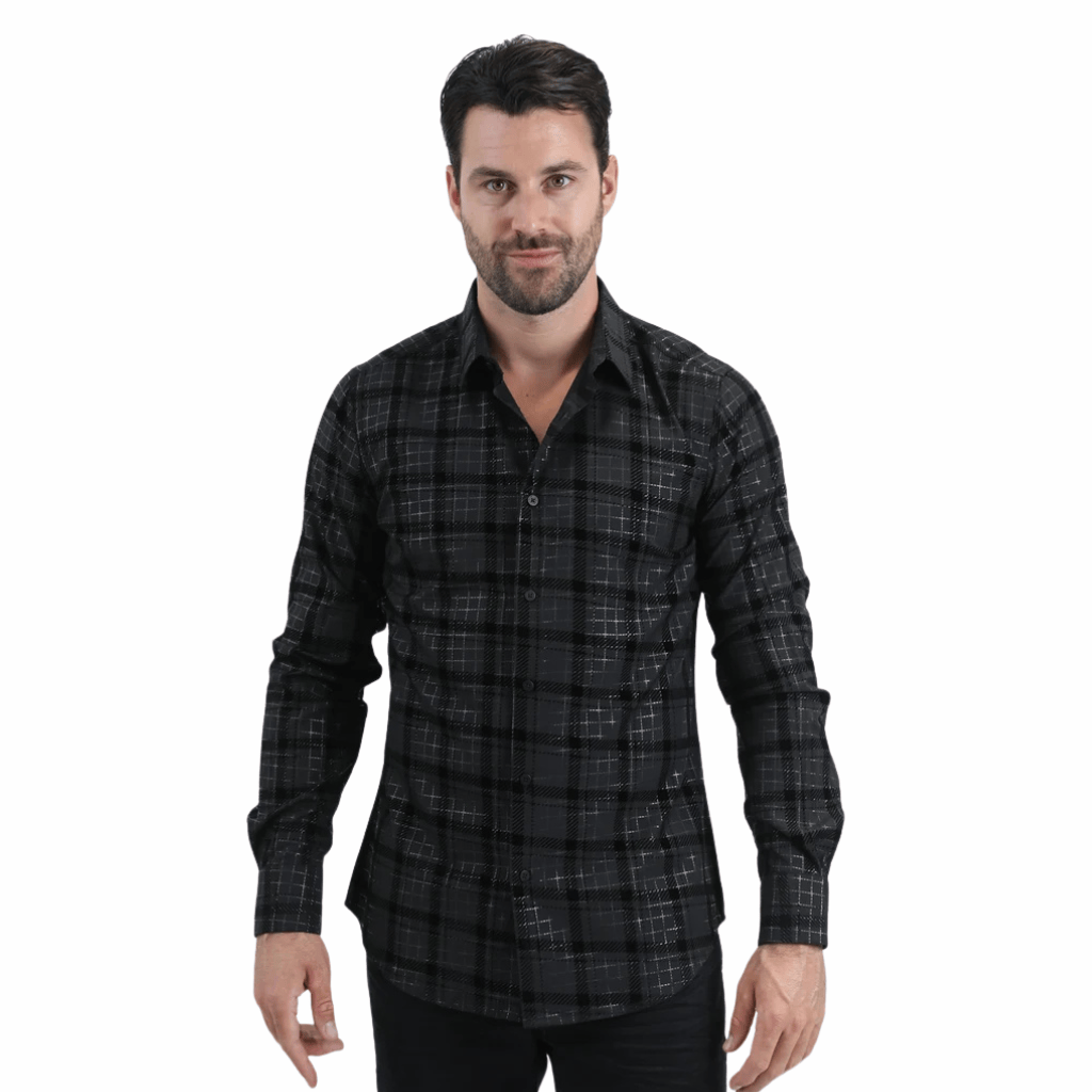 Camisa Platini Vibrant Plaid Modern