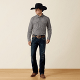 Camisa Ariat Pro Willis Black Checkered Plaid