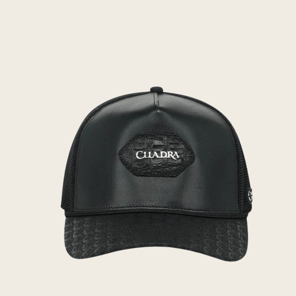 Gorra Cuadra Maverick Alligator Black