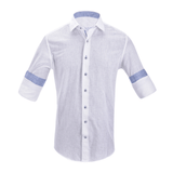 Camisa Cuadra White Linen