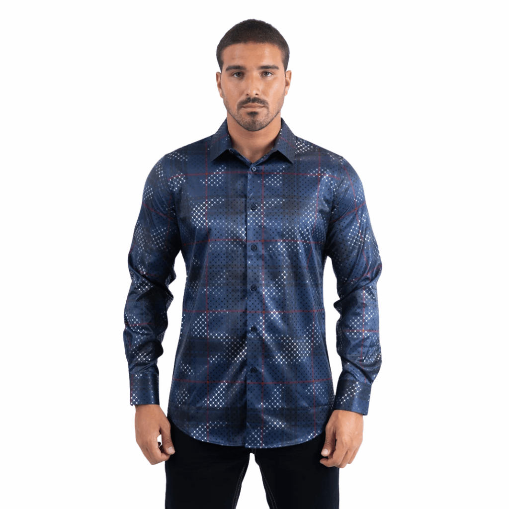 Camisa Platini High Density Grid Foil