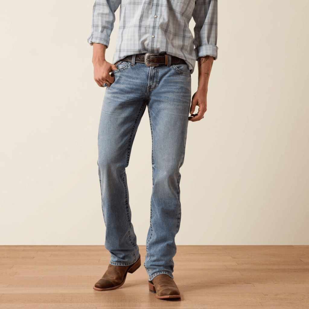 Pantalón Ariat M7 Slim Bolt Azul