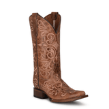 Bota Corral Honey Embroidery