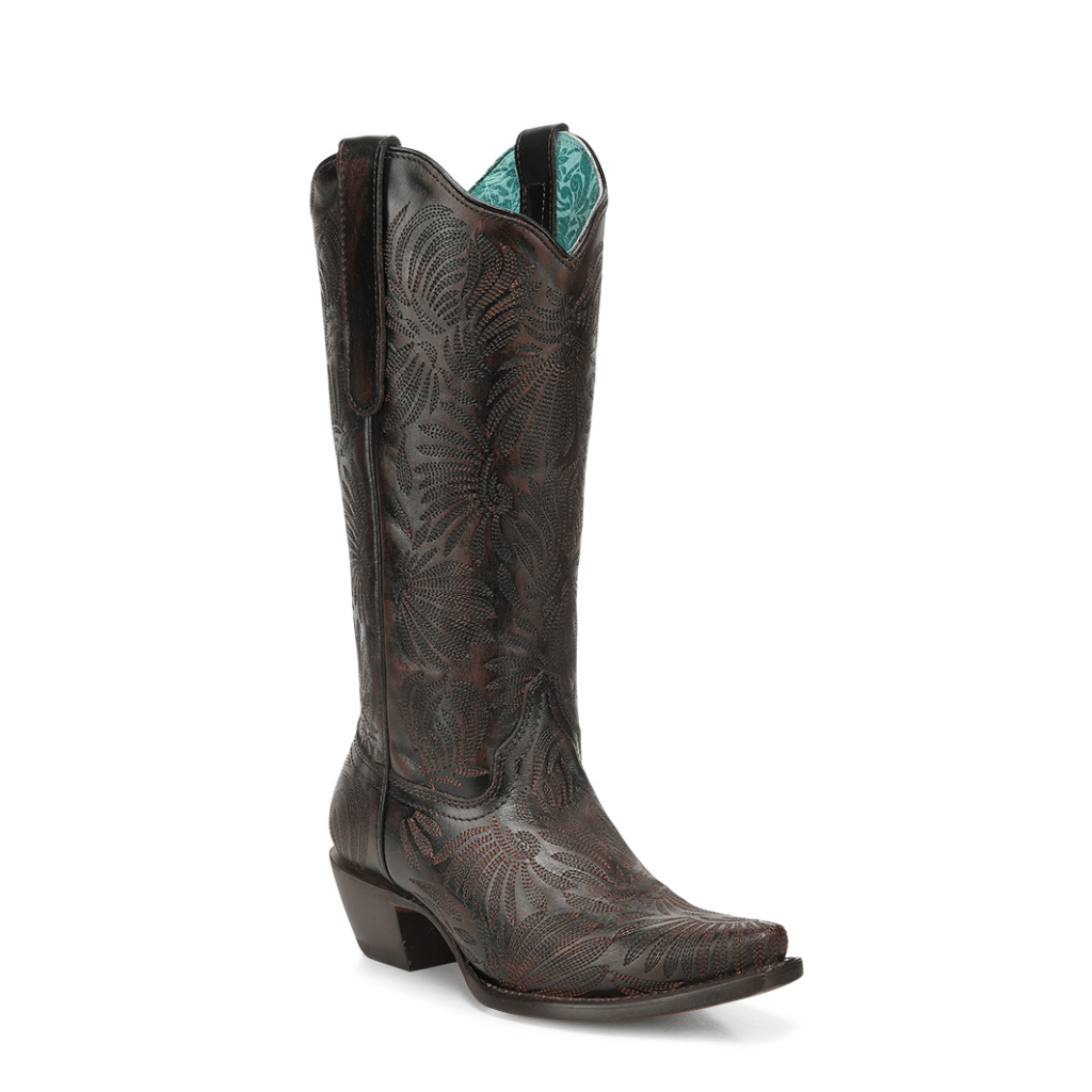 Bota Corral Dark Bloom