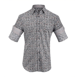 Camisa Cuadra Multicolor Paisley Print