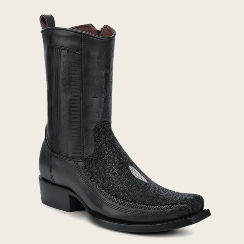 Bota Vaquera Cuadra Senda Soberana Negro