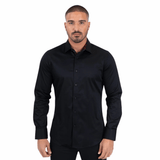 Camisa Platini Satin Plaid Cuff Detail