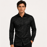 Camisa Platini Velvet Noir
