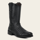 Bota Cuadra Black Caiman Embroidery