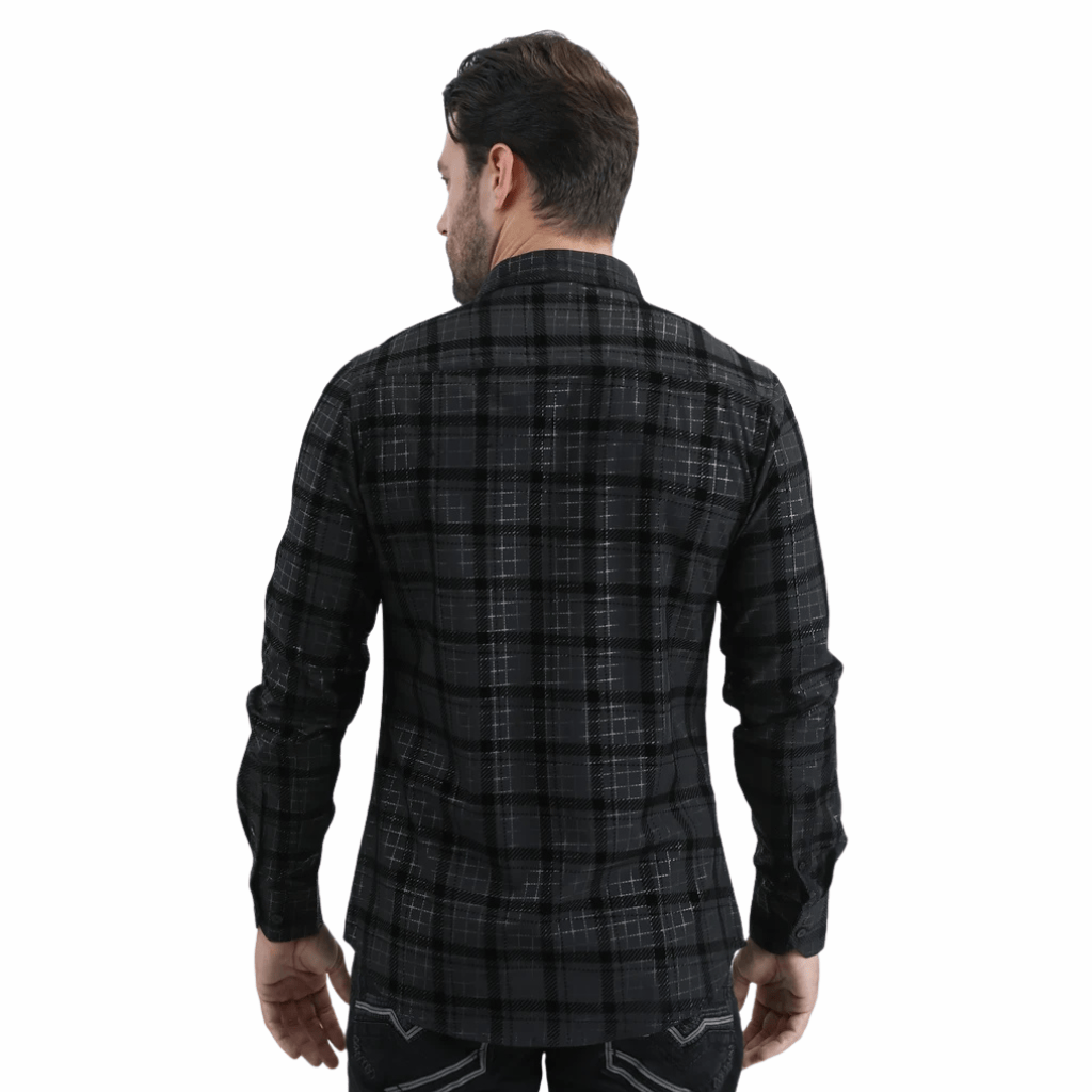Camisa Platini Vibrant Plaid Modern