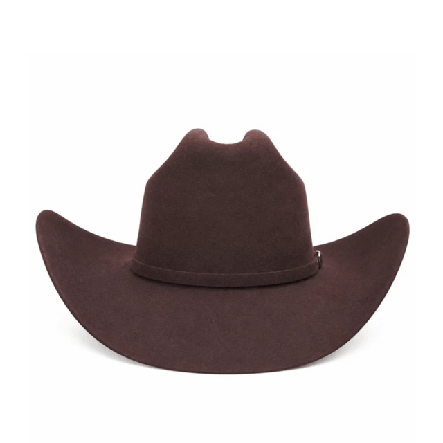 Stetson El Patron 30X Felt Hat, 4 5/8" Crown – Ox Blood