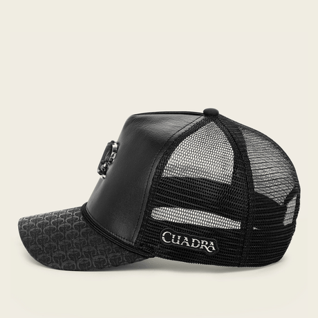 Gorra Cuadra Stingray Trucker Negra