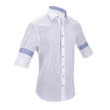 Camisa Cuadra White Linen