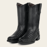 Bota Cuadra Black Caiman Embroidery