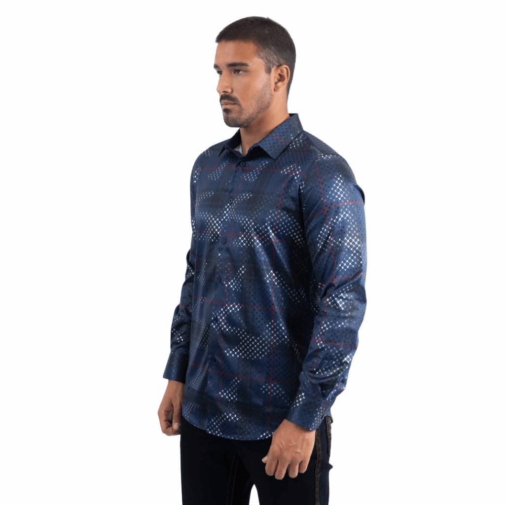 Camisa Platini High Density Grid Foil